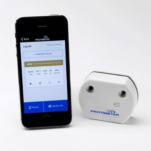 Enregistreur de données de température - BLE® - PROTIMETER - d'humidité / d'humidité relative / d'humidité