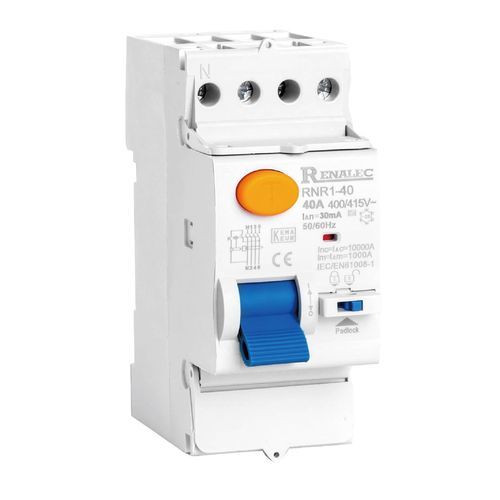 Disjoncteur magnétique - RNR1-40-RCCB - WENZHOU RENA ELECTRIC CO.,LTD - basse tension / à courant résiduel / pour la distribution électrique