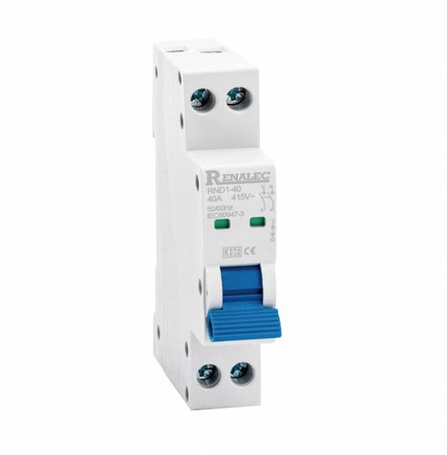 Sectionneur manuel - RND1-40 - WENZHOU RENA ELECTRIC CO.,LTD - basse tension / 4 pôles / 2 pôles