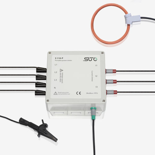 Appareil de mesure de puissance de puissance active - S110  - SUTO iTEC GmbH - portable / triphasé / avec entrées Rogowski