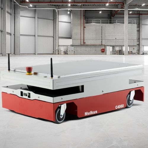 AGV avec plateforme - C4060 - MELKUS Mechatronic GmbH - de transfert / de transport / alimenté par batterie