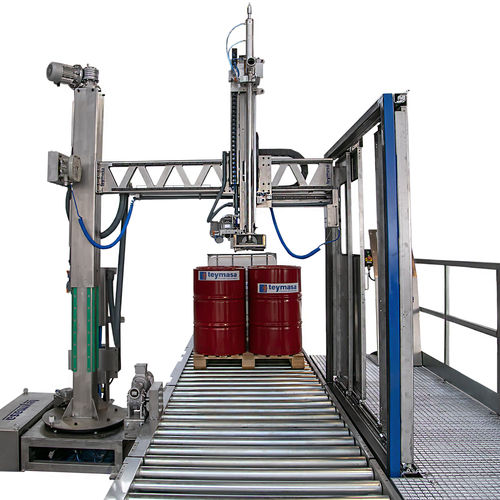 Remplisseuse semi-automatique - PST-1000 - TEYMASA - de fûts sur palette / IBC / pour bidons