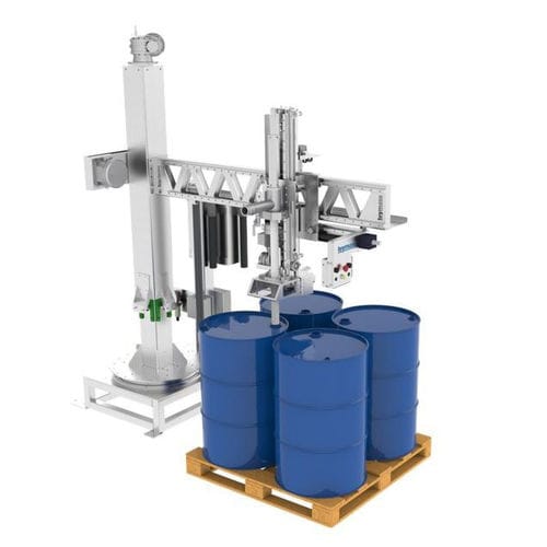 Remplisseuse semi-automatique - PS-1000 - TEYMASA - de fûts sur palette / IBC / de produits liquides