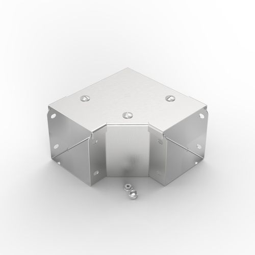 Goulotte de câblage - S21 50-50 - Electrix International Ltd - en inox brossé / modulaire