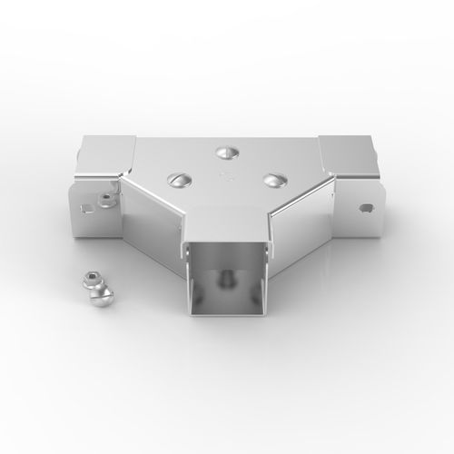 Goulotte de câblage - P11 50-50 - Electrix International Ltd - en acier inoxydable poli / modulaire / rigide