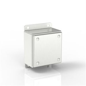 Boîtier pour rail DIN - SL-TCE10-S316 BK - Electrix International Ltd - carré / en inox / pour l'industrie pharmaceutique