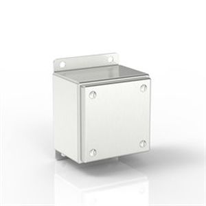 Boîtier pour rail DIN - SL-TCE20-S316 BK  - Electrix International Ltd - carré / en inox / pour l'industrie pharmaceutique