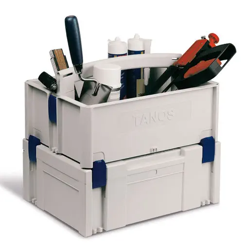 Tanos Systainer S³ 76 – Boîte De Transport ABS 265x71x171 Mm Avec Séparateur