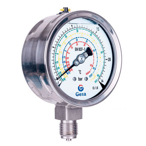 Manomètre relatif - M0503 series - GESA TERMOMETROS - à cadran / montage vertical / NPT 1/4