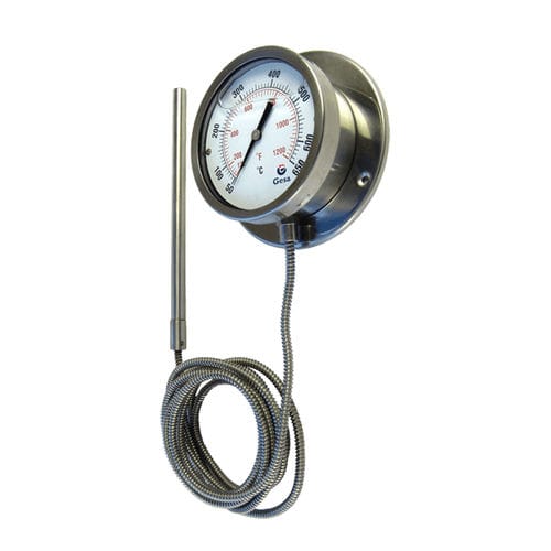 Thermomètre bimétallique - D31D100BP series - GESA TERMOMETROS - à dilatation de gaz / à cadran / °C