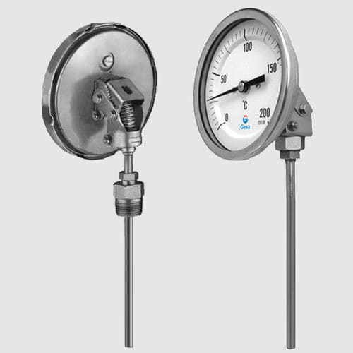 Thermomètre bimétallique - D02D series - GESA TERMOMETROS - à cadran / IP54 / pour conditions extrêmes