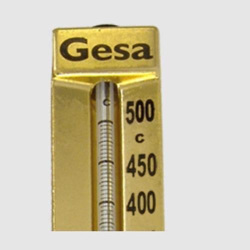 Thermomètre à dilatation de gaz - C0101 series - GESA TERMOMETROS - à cadran / industriel / pour haute température