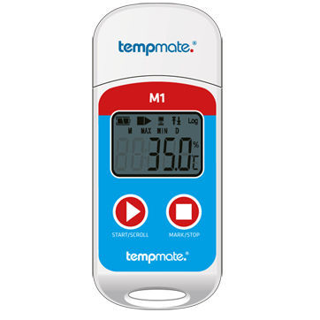 Datalogger de température - TEMPMATE M1 series - GESA TERMOMETROS - USB / pour le stockage / automatique