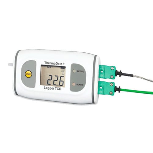 Thermomètre à sonde - 292-501 - GESA TERMOMETROS - à LED / USB / étanche