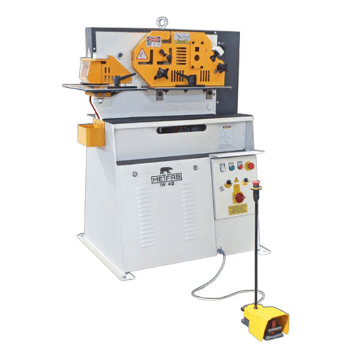 Poinçonneuse cisaille semi-automatique - IW 40 - Metfab - hydraulique / de profilés / de barres