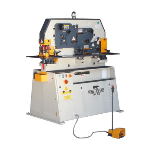 Poinçonneuse cisaille semi-automatique - IW 60 - Metfab - hydraulique / de profilés / de barres