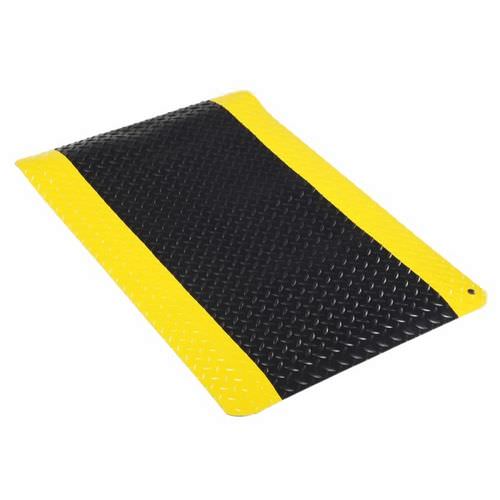 Tapis antifatigue - FLM447 - New Pig - en PVC / pour zone de trafic intense / haute visibilité