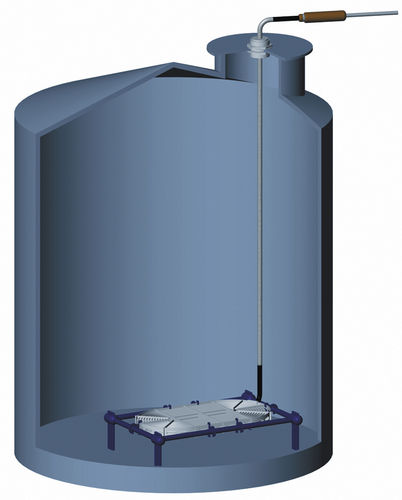 Thermoplongeur plat - Galvatherm® - hors gel - Galvatek