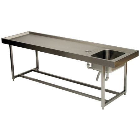 Table de travail en acier inoxydable - A - C.F di Ciro Fiocchetti& C.s.n.c.
