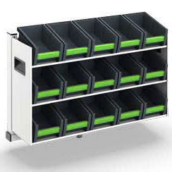 Rayonnage réglable - 41011 series - bott