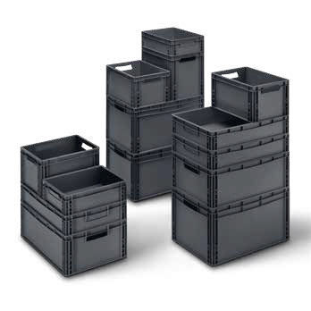 Caisse en polypropylène - Euroboxes series - bott - de stockage / de transport / normalisée