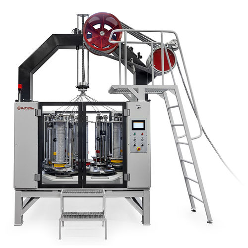 Machine de tressage de corde - 12/574 - TALLERES RATERA SA - pour câble tressé / pour fil tressé / circulaire
