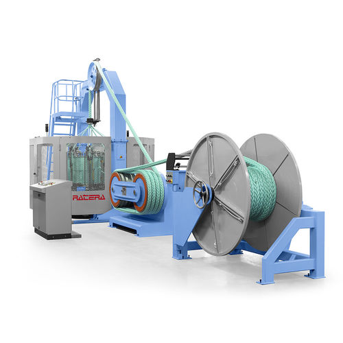 Machine de tressage de corde - 12/680 - TALLERES RATERA SA - pour fil tressé / pour câbles / verticale