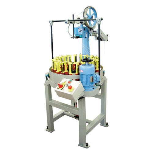 Machine de tressage pour gaine en fibre de verre - 40/80 - TALLERES RATERA SA - verticale / à tresse creuse / en fibre de verre