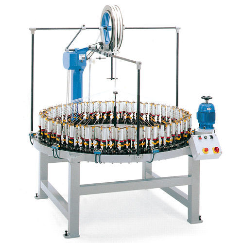 Machine de tressage pour gaine en fibre de verre - 120/80 - TALLERES RATERA SA - verticale / circulaire / à tresse creuse