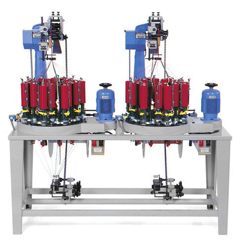 Machine de tressage de corde - 21/104 - TALLERES RATERA SA - verticale / double tressage / à tresse plate