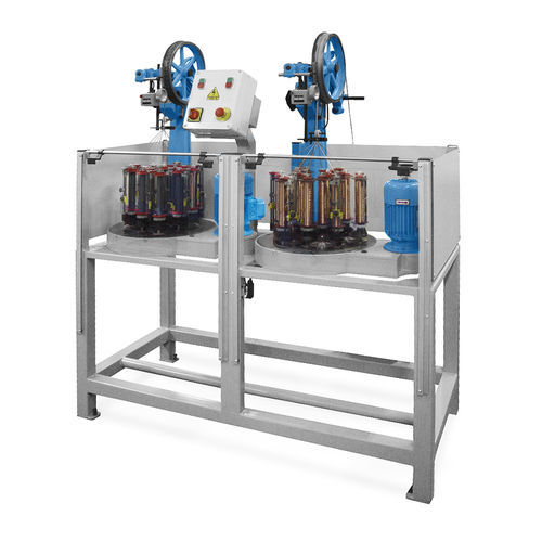 Machine de tressage pour câbles - 12/115 Double - TALLERES RATERA SA - verticale / pour textiles