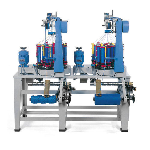 Machine de tressage pour filet de pêche - 16/115 Double 2 - TALLERES RATERA SA - verticale / double tressage / pour textiles