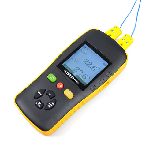 Thermomètre à thermocouple - TC602 - Tzone Digital Technology Co., Ltd. - avec afficheur LCD / °C / K