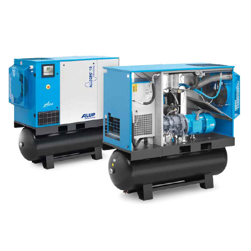 Compresseur à vis - LARGO 11-22 & ALLEGRO 15-22 - Alup Kompressoren - d'air / à moteur électrique / stationnaire