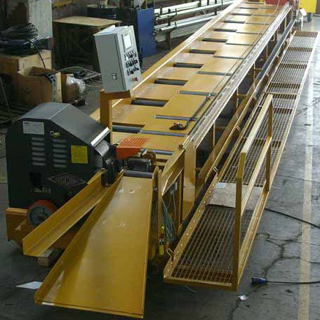 Machine de découpe pour fer - D 50 - Oscam - à commande numérique / semi-automatique / à rouleaux
