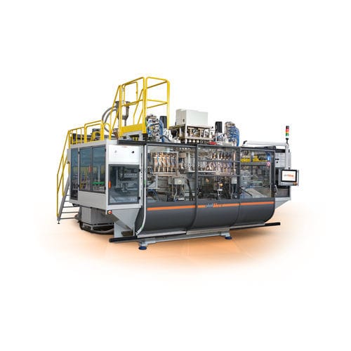Extrudeuse-souffleuse - PB15E series - Plastiblow - pour bouteilles / pour conteneur / à station double