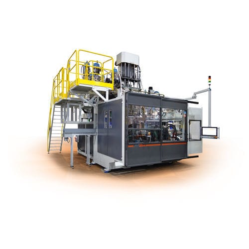 Extrudeuse-souffleuse - PB50E series - Plastiblow - pour bouteilles / pour conteneur / à station double