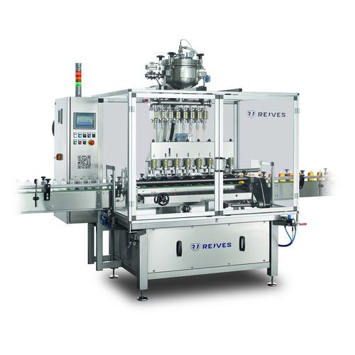 Remplisseuse automatique - MLF-08-FM - Rejves Machinery S.r.l - de bouteilles / pour produits alimentaires / jus de fruit