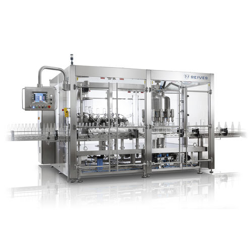 Rinceuse / remplisseuse / boucheuse pour liquides - MR-SC-20/NW-12 - Rejves Machinery S.r.l - pour produits pharmaceutiques / pour produits cosmétiques / pour l'industrie alimentaire et de la boisson