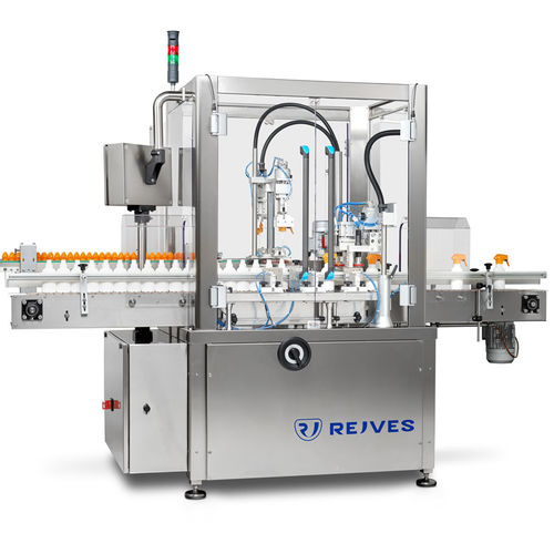 Capsuleuse semi-automatique - TO-TA - Rejves Machinery S.r.l - linéaire / électromagnétique / multitête