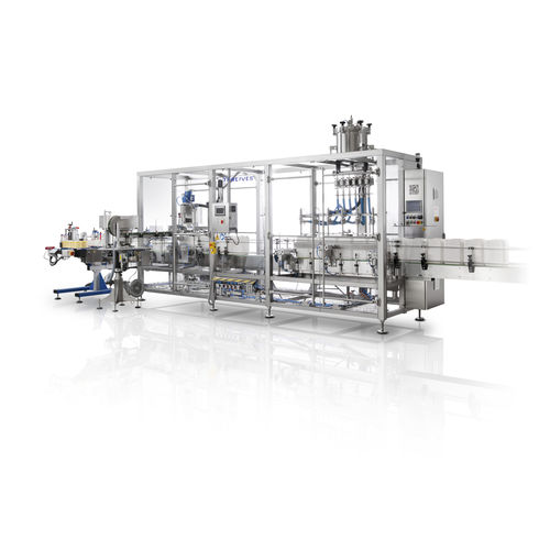 Remplisseuse capsuleuse automatique - FM-6/TM-PF-1 - Rejves Machinery S.r.l - pour liquides / monobloc / linéaire