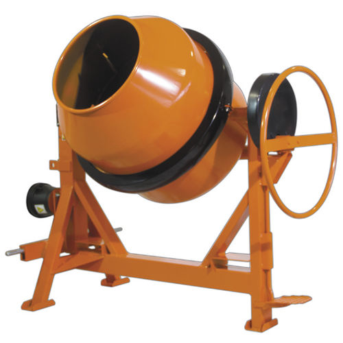 Bétonnière électrique - BP400 AG - SIRL SA - fixe / à inversion de marche / autonome