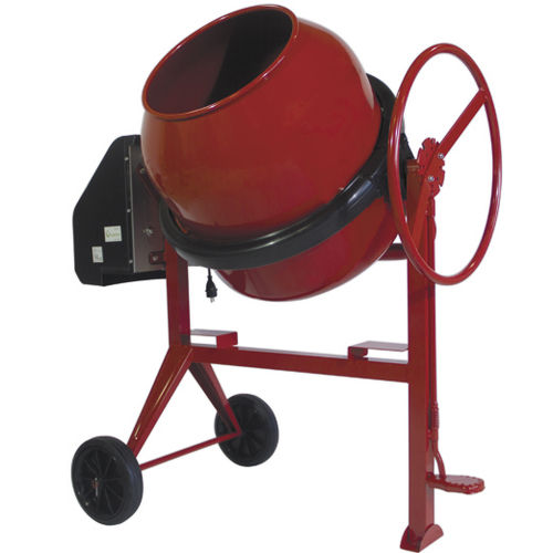 Bétonnière électrique - PRO190 - SIRL SA - essence / mobile / à inversion de marche