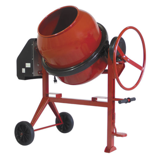 Bétonnière électrique - PRO190 D - SIRL SA - essence / mobile / à inversion de marche