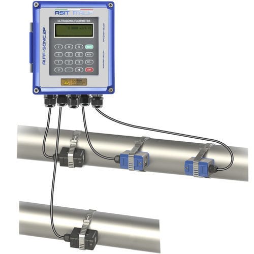 Débitmètre à ultrasons à temps de transit - AI.FFSonic.2P - ASIT ITALIA - à ultrasons / pour liquides / DN80 - 3"