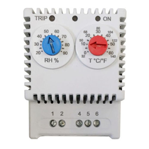 Thermo-hygrostat électronique - ETUH 22 - ELMEKO GmbH + Co. KG - sur rail DIN / à témoin LED