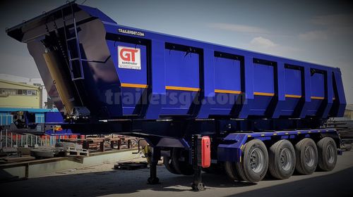 Semi-remorque benne - Gt Semi Trailers - de chantier / à 3 essieux / à 4 essieux