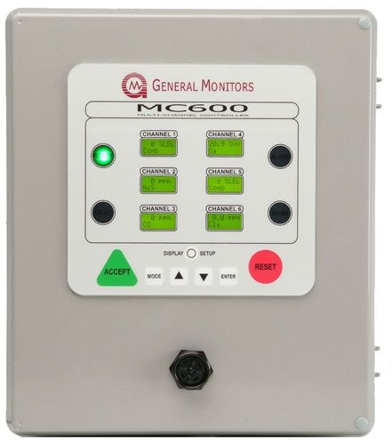 Centrale de détection de gaz multicanaux - CSA, CE | MC600 - General Monitors
