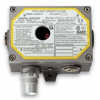 Transmetteur de gaz H2S - 0 - 100 ppm, CSA, FM, ATEX | S4000TH - General Monitors - TFMOS / TFMOS / multiusage