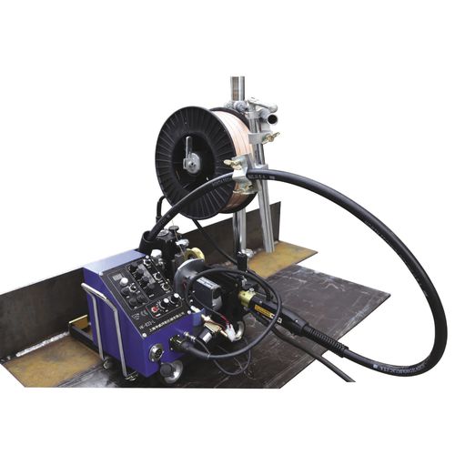 Chariot de soudage automatique - HK-8SS-L  - Shanghai Huawei Welding & Cutting Machine Co., Ltd. - avec dévidoir de fil